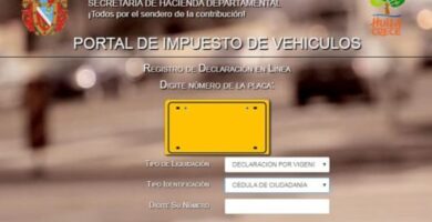 Ingresa al Portal de Impuesto de Vehículos de la Gobernación de Huila.